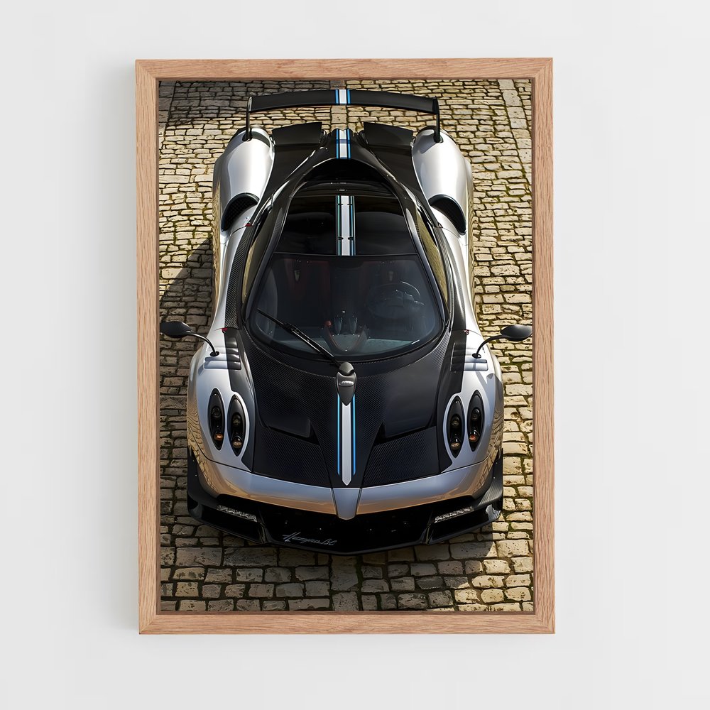 Poster splendide Huayra BC – affiche Pagani (vue 4)